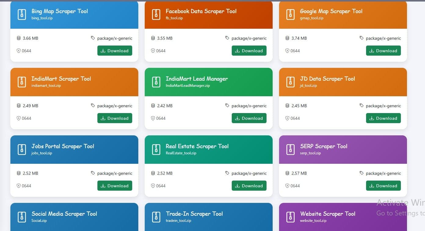 Facebook Data Extractor Tool