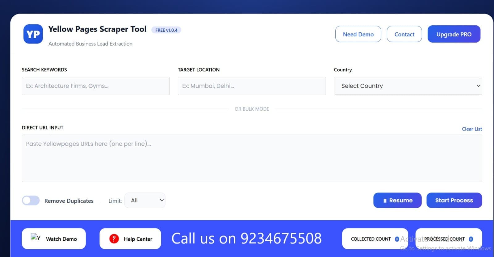 All Scraper Tools Overview