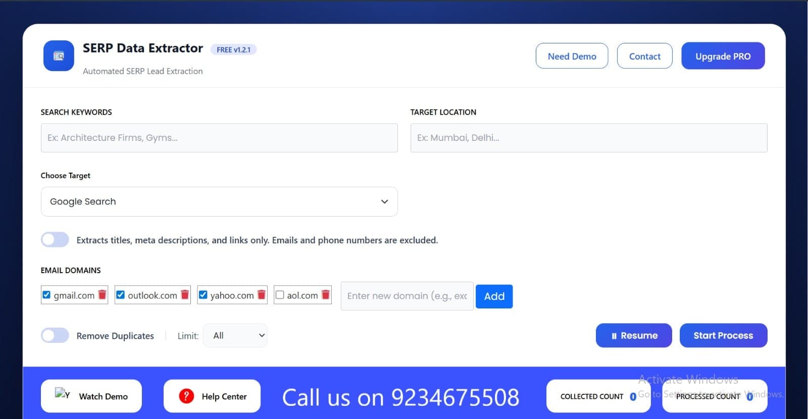 SERP Data Extractor