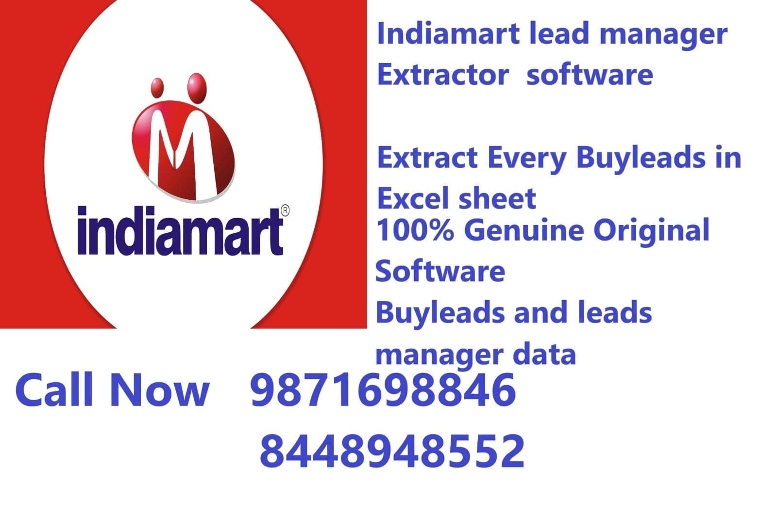 IndiaMart Lead Manager Extractor Software